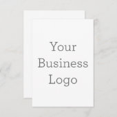 8,9 x 12,7 cm Enkele bedankkaart (Voorkant / Achterkant)