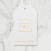 Aangepaste zakelijke Logo Hartelijk dank Cadeaulabels (Voorkant)