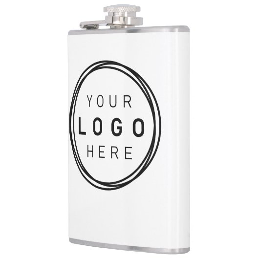 Aangepaste zakelijke Logo Heupfles (Links)