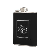 Aangepaste zakelijke Logo Heupfles (Links)