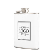 Aangepaste zakelijke Logo Heupfles (Links)