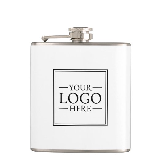 Aangepaste zakelijke Logo Heupfles (Voorkant)