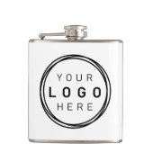 Aangepaste zakelijke Logo Heupfles (Voorkant)