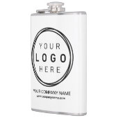 Aangepaste zakelijke Logo Heupfles (Links)