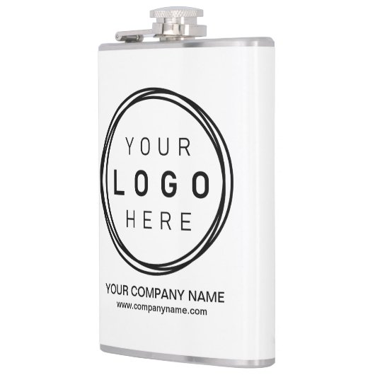 Aangepaste zakelijke Logo Heupfles (Links)