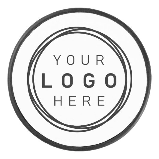 Aangepaste zakelijke Logo Hockey Puck (Voorkant)