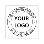 Aangepaste zakelijke logo-info tekst ronde stempel (Design)