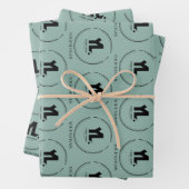 Aangepaste zakelijke Logo Inpakpapier Vel (In situ)