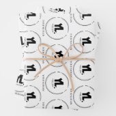 Aangepaste zakelijke Logo Inpakpapier Vel (In situ)