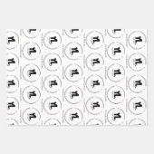 Aangepaste zakelijke Logo Inpakpapier Vel (Voorkant)