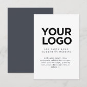 Aangepaste zakelijke Logo Kaart (Voorkant / Achterkant)