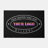 Aangepaste zakelijke Logo Kantoor - Welkom Deurmat (Voorkant)