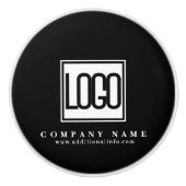 Aangepaste zakelijke Logo Keramische Knop (Voorkant)