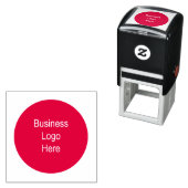 Aangepaste zakelijke Logo Keuze uit inktkleuren Zelfinktende Stempel (In situ)