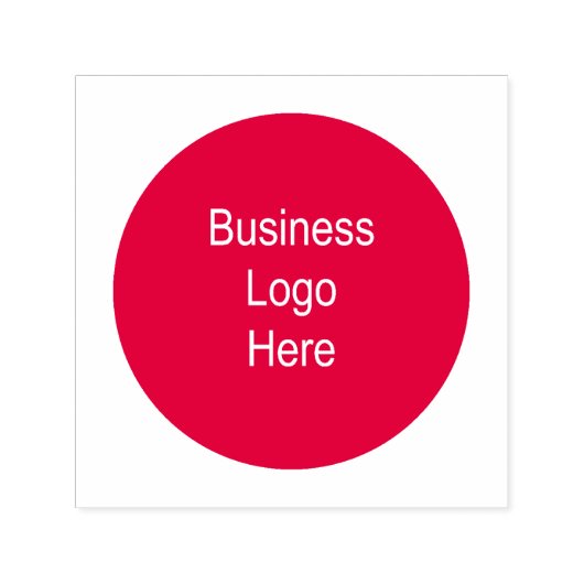 Aangepaste zakelijke Logo Keuze uit inktkleuren Zelfinktende Stempel (Design)