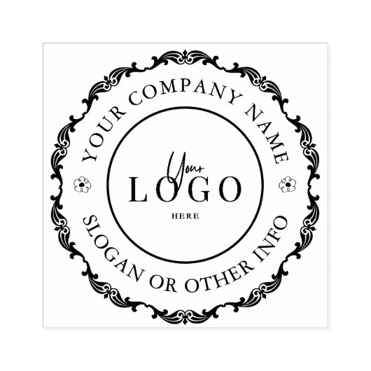 Aangepaste zakelijke Logo Klassieke rubberen stemp Rubberstempel (Afrduk)