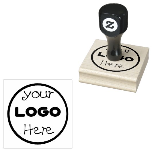 Aangepaste zakelijke Logo | Laat je merk stralen Rubberstempel (Gestempeld)