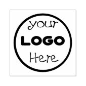 Aangepaste zakelijke Logo | Laat je merk stralen Rubberstempel (Afrduk)