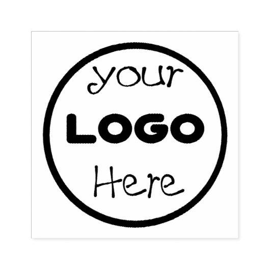 Aangepaste zakelijke Logo | Laat je merk stralen Rubberstempel (Afrduk)