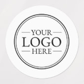 Aangepaste zakelijke Logo Labels (Design 1)