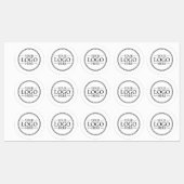 Aangepaste zakelijke Logo Labels (Vel)