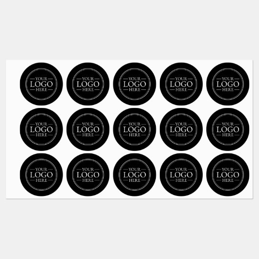 Aangepaste zakelijke Logo Labels (Vel)