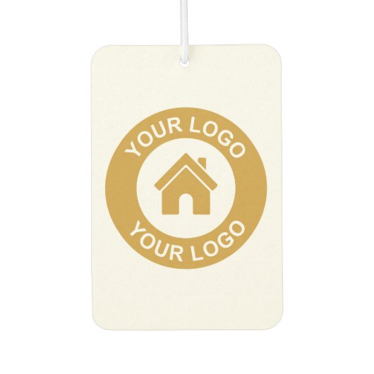 Aangepaste zakelijke Logo Luchtverfrisser (Voorkant)