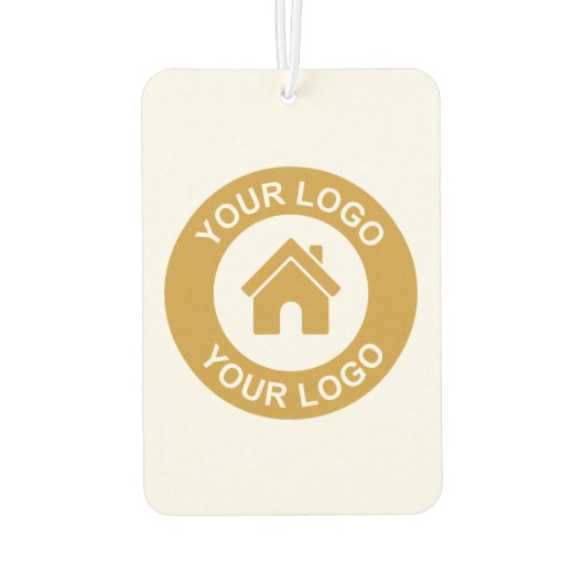 Aangepaste zakelijke Logo Luchtverfrisser (Achterkant)