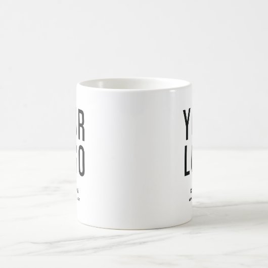 Aangepaste zakelijke Logo Magische Mok (Center)