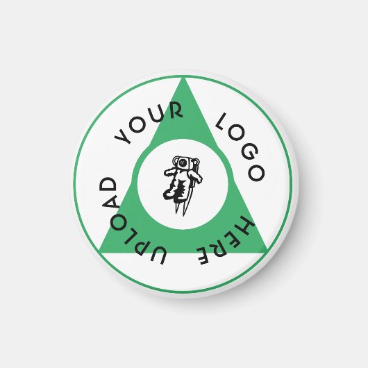 Aangepaste zakelijke Logo Magneet (Voorkant)