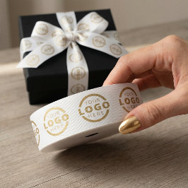 Aangepaste zakelijke Logo-marketingaanbieding voor Grosgrain Lint