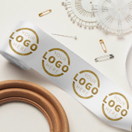 Aangepaste zakelijke Logo-marketingaanbieding voor Satijnen Lint