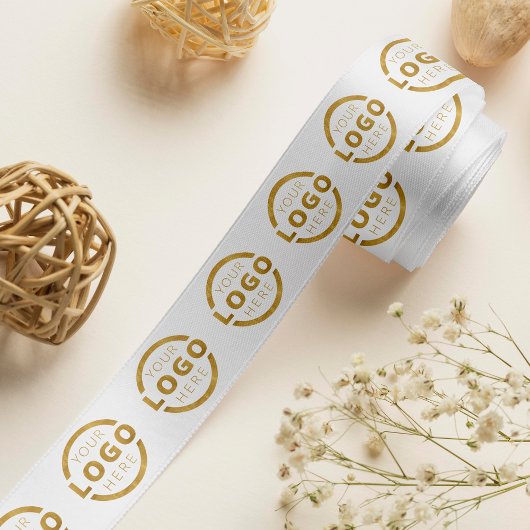 Aangepaste zakelijke Logo-marketingaanbieding voor Satijnen Lint