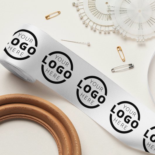 Aangepaste zakelijke Logo-marketingaanbieding voor Satijnen Lint