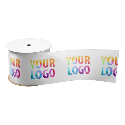 Aangepaste zakelijke Logo-marketingaanbieding voor Satijnen Lint (Spoel)