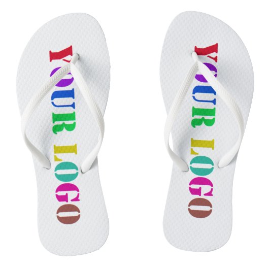 Aangepaste Zakelijke Logo Merk Flip Flops Voorbeel (Voetbed)