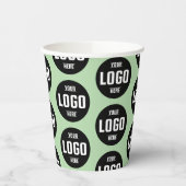 Aangepaste zakelijke Logo merk papier kopjes – Per Papieren Bekers (Links)