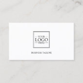 Aangepaste zakelijke Logo met aangepaste tekst Afsprakenkaartje (Voorkant)