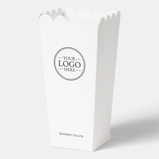Aangepaste zakelijke Logo met aangepaste tekst Bedankdoosjes (Voorkant)