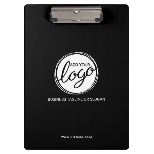 Aangepaste zakelijke Logo met aangepaste tekst Klembord (Voorkant)
