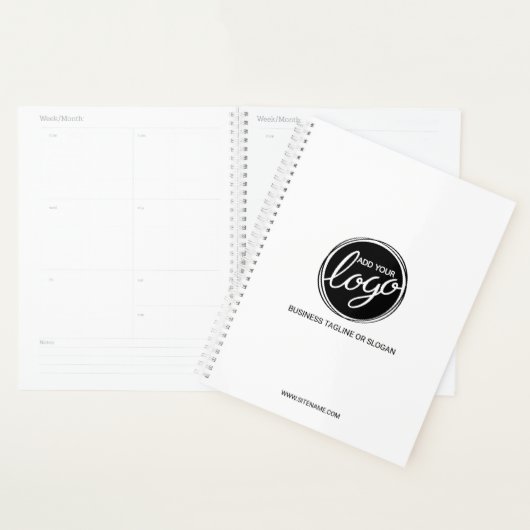 Aangepaste zakelijke Logo met aangepaste tekst Planner (Display)