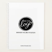Aangepaste zakelijke Logo met aangepaste tekst Planner (Voorkant)