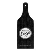 Aangepaste zakelijke Logo met aangepaste tekst Snijplank (Voorkant)