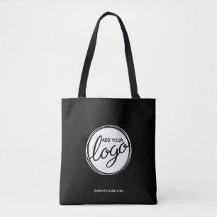 Aangepaste zakelijke Logo met aangepaste tekst Tote Bag