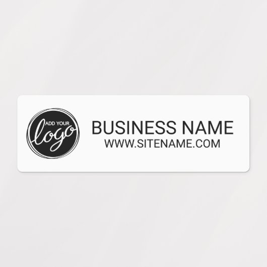 Aangepaste zakelijke Logo met aangepaste tekstlabe Labels (Design 2)