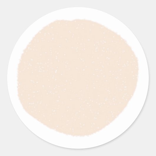 Aangepaste zakelijke Logo minimale eenvoudige Prof Ronde Sticker (Voorkant)