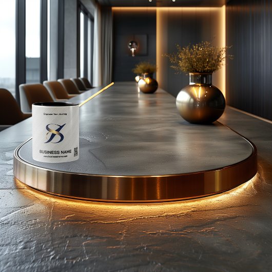 Aangepaste zakelijke Logo-Mok - gepersonaliseerde  Tweekleurige Koffiemok