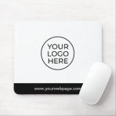 Aangepaste zakelijke Logo-Muismat Muismat (Met muis)