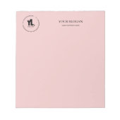 Aangepaste zakelijke Logo Notitieblok (Voorkant)