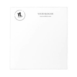 Aangepaste zakelijke Logo Notitieblok